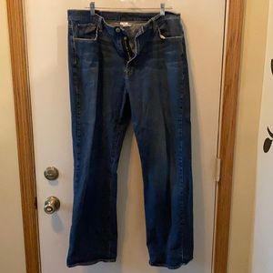 Lucky brand dungarees. Size 38/32